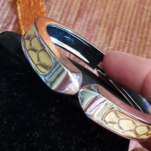 Stella and Dot Emerson reptile print bracelet